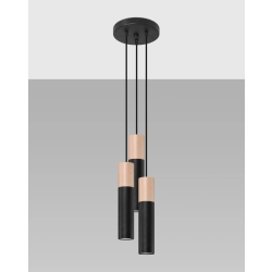 kinkiecik.pl Lampa wisząca PABLO 3P SL.1014 SOLLUX LIGHTING