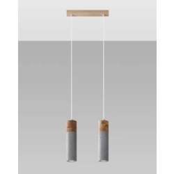 kinkiecik.pl Lampa wisząca ZANE 2 SL.0966 SOLLUX LIGHTING