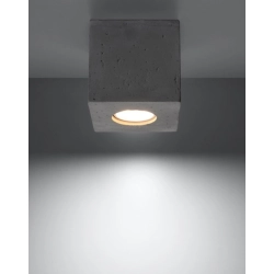 kinkiecik.pl Plafon QUAD beton SL.0489 SOLLUX LIGHTING