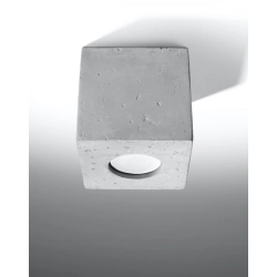 kinkiecik.pl Plafon QUAD beton SL.0489 SOLLUX LIGHTING