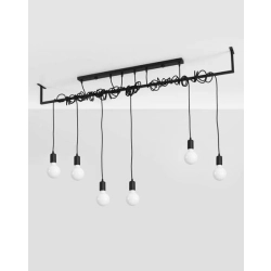 kinkiecik.pl Lampa wisząca SALAMANCA 6 SL.0896 SOLLUX LIGHTING