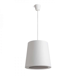 kinkiecik.pl POLLOCK wisząca biała/jasnoszara 230V E27 28W R13280 Rendl light studio