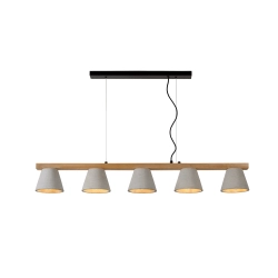 POSSIO Lampa wisząca E14 Taupe 03413/05/41 Lucide - zdjęcie produktu