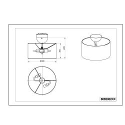 Lampa sufitowa HOSTEL – 608200279 TRIO - zdjęcie produktu