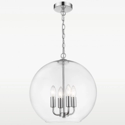 Lampa wisząca Prague - P04974CH CosmoLight - zdjęcie dodatkowe 1
