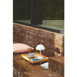 Przenośna lampa akumulatorowa Ellen To-Go IP44, Nordlux, biała 2418015001