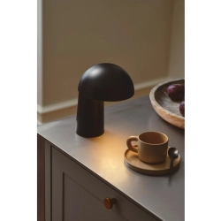 Przenośna lampa stołowa Faye - DFTP, Moodmaker™, port USB, czarna 2420155003
