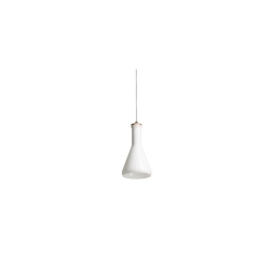 PULIRE CON wisząca szkło opalowe/drewno/chrom 230V E14 28W R12663 Rendl light studio - zdjęcie produktu