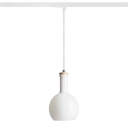 kinkiecik.pl PULIRE RD do szyny 1-faz szkło opalowe/drewno 230V E14 28W R13210 Rendl light studio