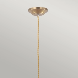 kinkiecik.pl Lampa wisząca Provence – 1 źródło światła – Stary mosiądz PV-SP-AB Elstead Lighting