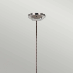 kinkiecik.pl Lampa wisząca Provence – 1 źródło światła – Polerowany nikiel PV-SP-PN Elstead Lighting