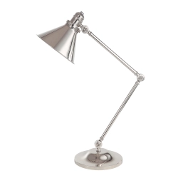kinkiecik.pl Lampa biurkowa Provence – 1 źródło światła – Polerowany nikiel PV-TL-PN Elstead Lighting