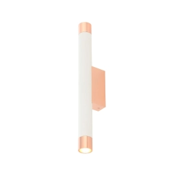 kinkiecik.pl Kinkiet Q Parette Bianco / Rose Gold ORLICKI