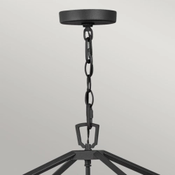 Latarnia wisząca Alford Place – 4 źródła światła – Czarna QN-ALFORD-PLACE-4P-MB IP44 Elstead Lighting