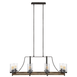 kinkiecik.pl Podłużna lampa wisząca Angelo – 8 źródeł światła QN-ANGELO8-ISLE Elstead Lighting
