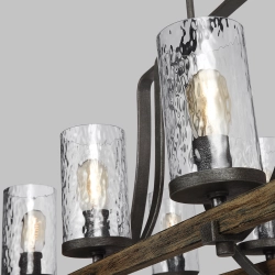 Podłużna lampa wisząca Angelo – 8 źródeł światła QN-ANGELO8-ISLE Elstead Lighting