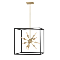 kinkiecik.pl Lampa wisząca Aros – 12 źródeł światła QN-AROS-12P Elstead Lighting