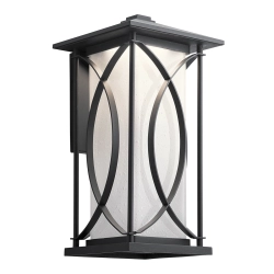 kinkiecik.pl Duża latarnia naścienna Ashbern – 1 źródło światła QN-ASHBERN-L Elstead Lighting