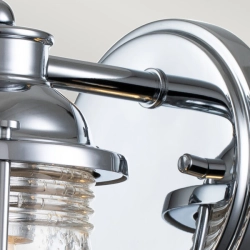 Kinkiet Ashlandbay – 1 źródło światła – Polerowany chrom QN-ASHLANDBAY1-PC-BATH Elstead Lighting