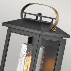 Mały kinkiet Atwater – 1 źródło światła – Czarny QN-ATWATER-S-BK Elstead Lighting