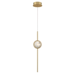 Lampa wisząca Barletta – 1 źródło światła – Złoty QN-BARLETTA-1P-BG Elstead Lighting