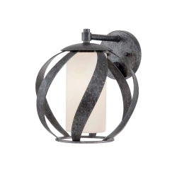 kinkiecik.pl Kinkiet Blacksmith – 1 źródło światła QN-BLACKSMITH1-OBK IP44 Elstead Lighting