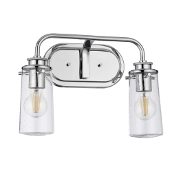 Kinkiet Braelyn – 2 źródła światła – Polerowany chrom QN-BRAELYN2-PC Elstead Lighting