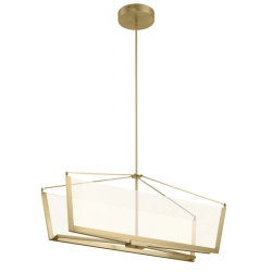 kinkiecik.pl Lampa wisząca LED Calters QN-CALTERS-ISLE-CG Elstead Lighting