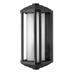 kinkiecik.pl Średnia latarnia naścienna Castelle – 1 źródło światła – Czarna QN-CASTELLE-M-BLK Elstead Lighting
