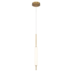 Lampa wisząca Cumberland – 1 źródło światła – Złoty QN-CUMBERLAND-1P-BG Elstead Lighting