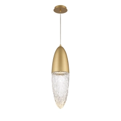 Lampa wisząca Ecrou – Matowe złoto QN-ECROU-1P-BG Elstead Lighting