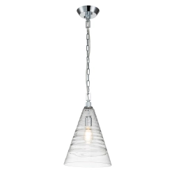 kinkiecik.pl Lampa wisząca Elmore – 1 źródło światła – Polerowany chrom QN-ELMORE-P-PC Elstead Lighting