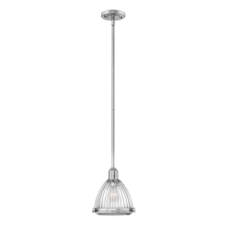 kinkiecik.pl Lampa wisząca Elroy – 1 źródło światła – Polerowany nikiel QN-ELROY-PN Elstead Lighting