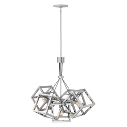 kinkiecik.pl Lampa wisząca Ensemble – 5 źródeł światła – Polerowany nikiel QN-ENSEMBLE5P-PN Elstead Lighting