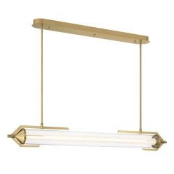 Lampa wyspowa Espada – Złoty QN-ESPADA-LP-BG Elstead Lighting