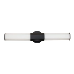 kinkiecik.pl Kinkiet LED Facet – Matowa czerń QN-FACET-LED2-BK-BATH Elstead Lighting