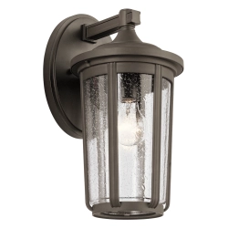 kinkiecik.pl Duży kinkiet Fairfield – 1 źródło światła – Stary brąz QN-FAIRFIELD-L-OZ Elstead Lighting