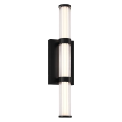 Średni kinkiet LED Fayton – Matowa czerń QN-FAYTON-M-BK Elstead Lighting