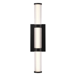 Średni kinkiet LED Fayton – Matowa czerń QN-FAYTON-M-BK Elstead Lighting