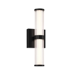 Mały kinkiet LED Fayton – Matowa czerń QN-FAYTON-S-BK Elstead Lighting