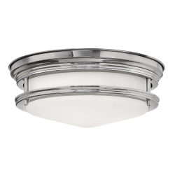 kinkiecik.pl Plafon Hadrian – 2 źródła światła – Szkło opalowe – Chrom QN-HADRIAN-FS-CM-OPAL Elstead Lighting