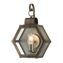 kinkiecik.pl Średni kinkiet Heath – 1 źródło światła – Brąz oksydowany QN-HEATH-M-BU Elstead Lighting