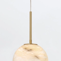 Mała lampa wisząca Kepler – 1 źródło światła QN-KEPLER-1P-S-BG Elstead Lighting