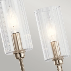 Żyrandol Kimrose – 6 źródeł światła – Polerowany nikiel QN-KIMROSE6-PN Elstead Lighting