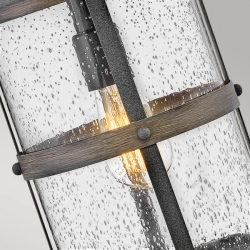 Średnia latarnia naścienna Lakehouse – 1 źródło światła QN-LAKEHOUSE2-M-DZ IP44 Elstead Lighting