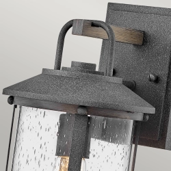 Mała latarnia naścienna Lakehouse – 1 źródło światła QN-LAKEHOUSE2-S-DZ IP44 Elstead Lighting