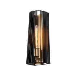 kinkiecik.pl Kinkiet Linara – 1 źródło światła QN-LINARA1-BK Elstead Lighting