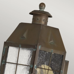 Średnia latarnia naścienna Nantucket – 1 źródło światła QN-NANTUCKET-M-AS Elstead Lighting