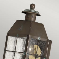 Mała latarnia naścienna Nantucket – 1 źródło światła QN-NANTUCKET-XS-AS Elstead Lighting