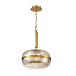 Lampa wisząca Nottingham – 1 źródło światła QN-NOTTINGHAM-1P-AB Elstead Lighting